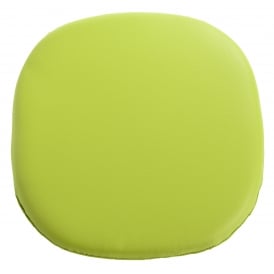 Green PU Chelsea Side Chair Cushion