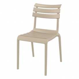 Helen Taupe Side Chair