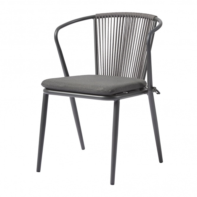 Kendal Charcoal Grey Armchair