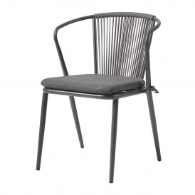 Kendal Charcoal Grey Armchair