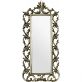 Large Rectangular Vintage Champagne Mirror