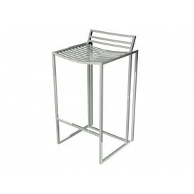 Luxe - Metal Bar Stool With Frame Finish Options