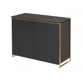Luxe - Two Door Sideboard In Various Oak Stains And Frame Finishes