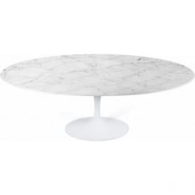 Marble Large Oval Chelsea Dining Table
