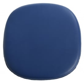 Navy PU Chelsea Side Chair Cushion