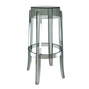 OUTLET Ghost Style Bar Stool Smoke Grey - 76cm