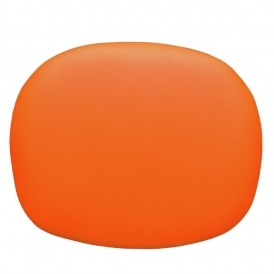 *SPARE* Soho Orange PU Cushion for Fusion Living Soho Dining Chairs 