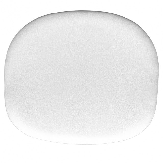 Fusion Living *SPARE* Soho White PU Cushion for  Soho Dining Chairs 