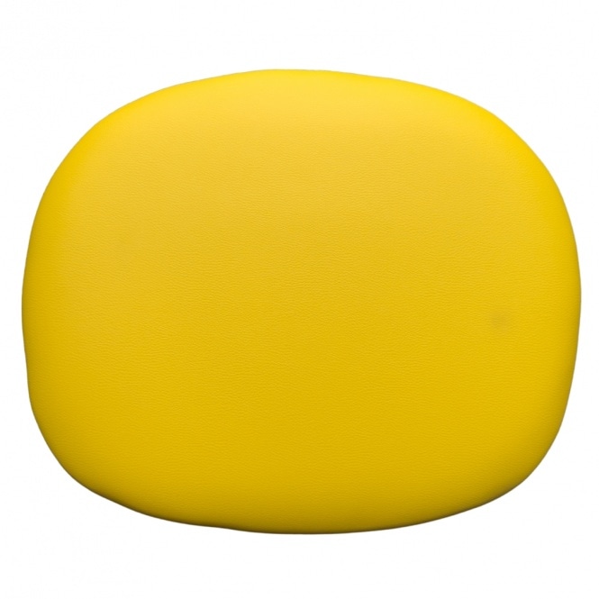 Fusion Living *SPARE* Soho Yellow PU Cushion for  Soho Dining Chairs 