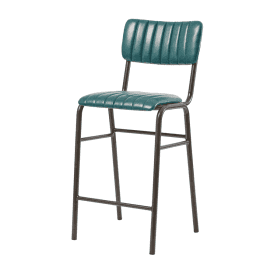 Tavo Vintage Teal Mid Stool (PACK OF 2)