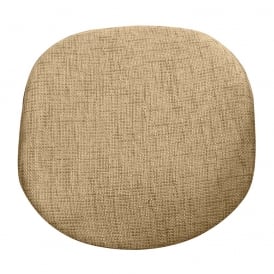 Textured Beige Chelsea Armchair Cushion