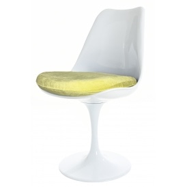 White and Luxurious Yellow Chelsea Side Chair